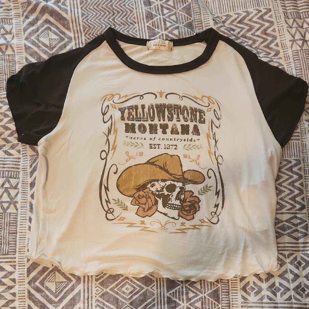 Altar'd State Yellowstone Cropped T~ NWT
